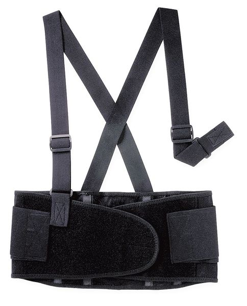 Back Support, Elastic, M, Black