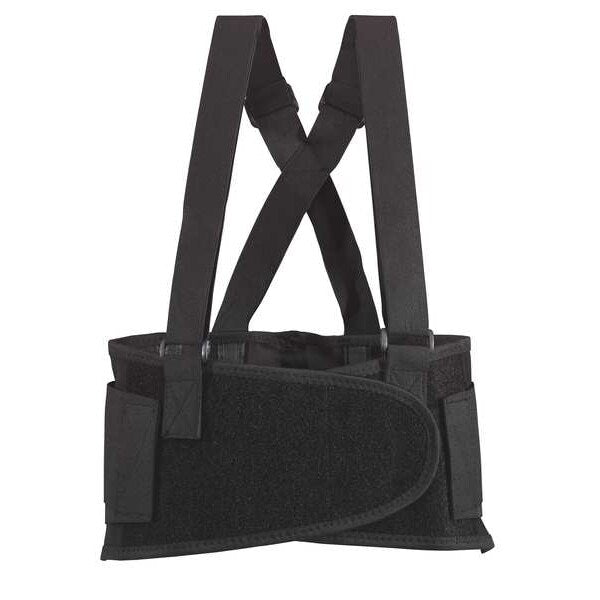 Back Support, Elastic, XL, Black