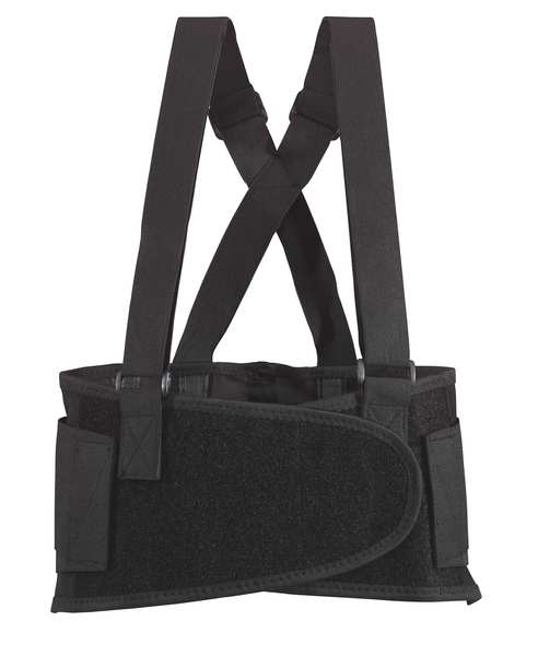 Back Support, Elastic, M, Black