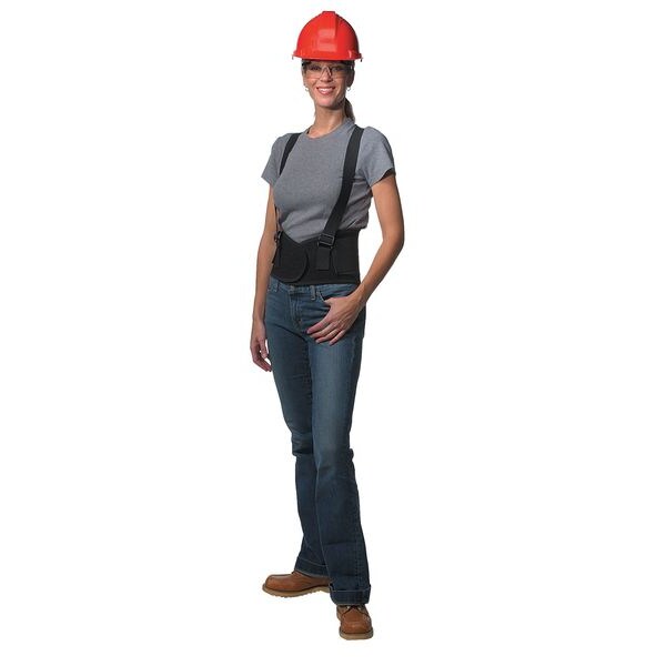 Back Support, Elastic, XL, Black