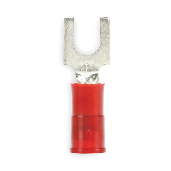 22-18 AWG Nylon Block Fork Terminal #8 Stud PK100