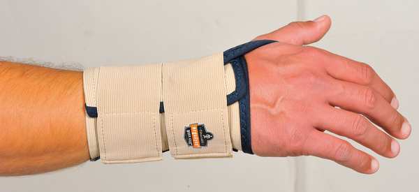 Wrist Support, S, Left, Tan