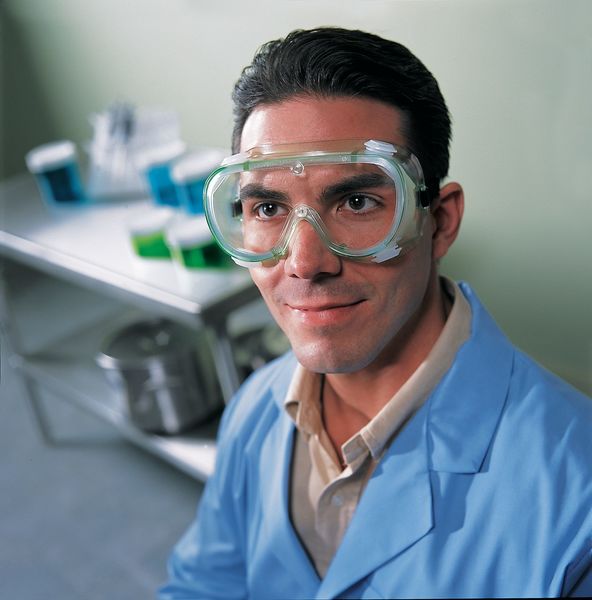 Safety Goggles, Clear Anti-Fog, Chemical-Resistant Lens, Chemical Resistant Series