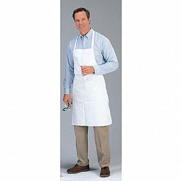 Disposable Apron, White, Universal