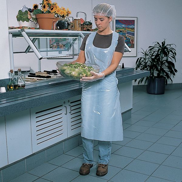 Disposable Bib Apron, White, PK100