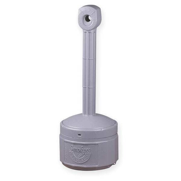 Smokers Cease-Fire Cigarette Receptacle, 1 gal., Green
