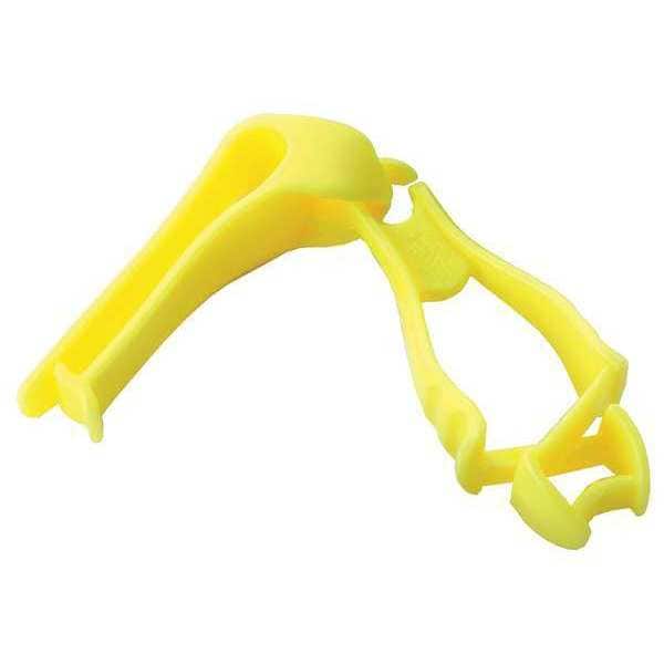Glove Clip With Belt Clip, Lime, 2 In. D