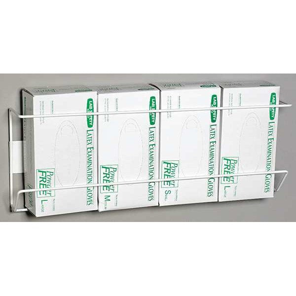 Glove Dispenser, Steel, 4 Boxes
