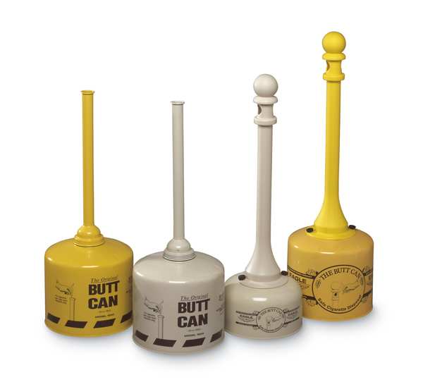 Cigarette Receptacle, 5 gal., Tan