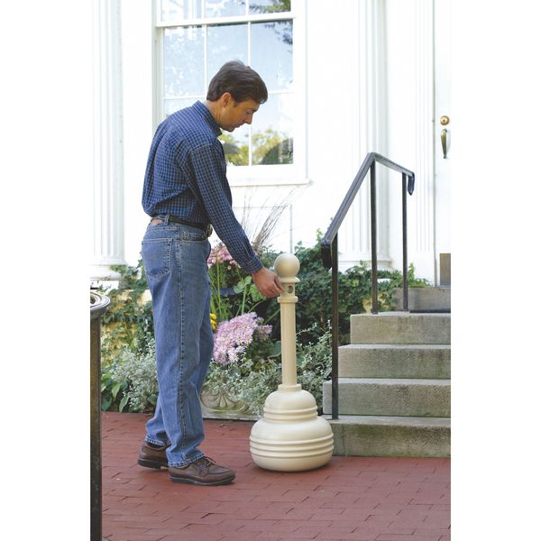 Cigarette Receptacle, 4 gal., Tan
