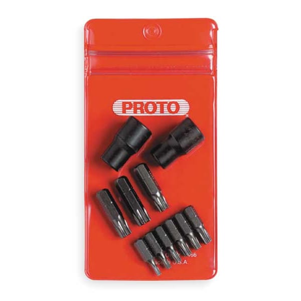 11 Piece Torx Bit Set, 3/8 in