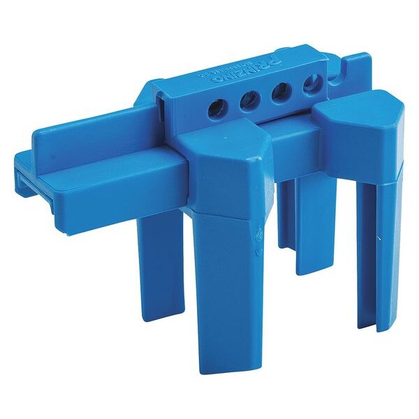 Ball Valve Lockout, Blue, 1/2 to 2-1/2 In.