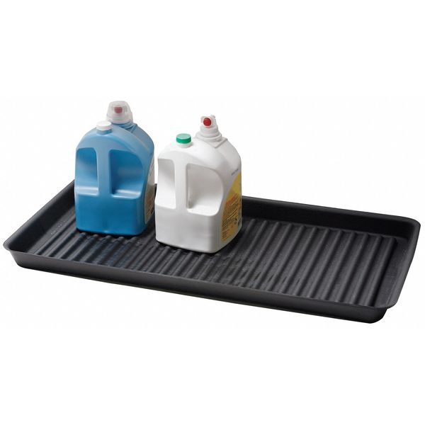 Containment Utility Tray, 5 gal Spill Capacity, Polyethylene