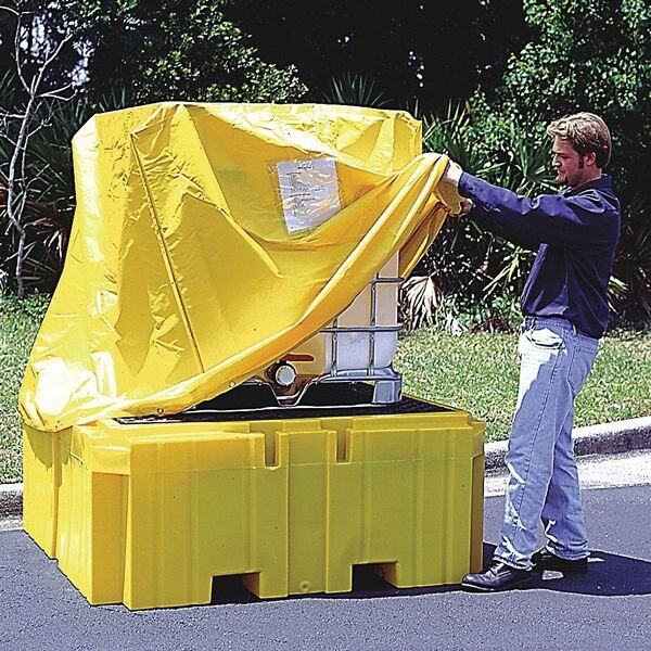 Tarp for IBC Spill Pallet, 63-1/2 In. L
