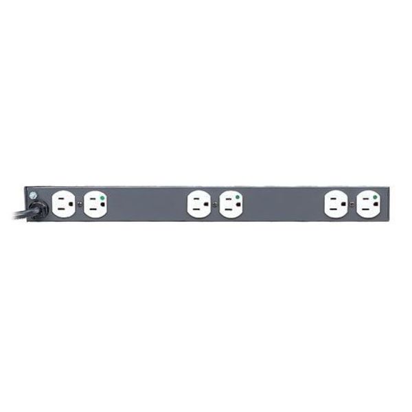 PDU, 120V, 12 Outlet, 15 ft., Black