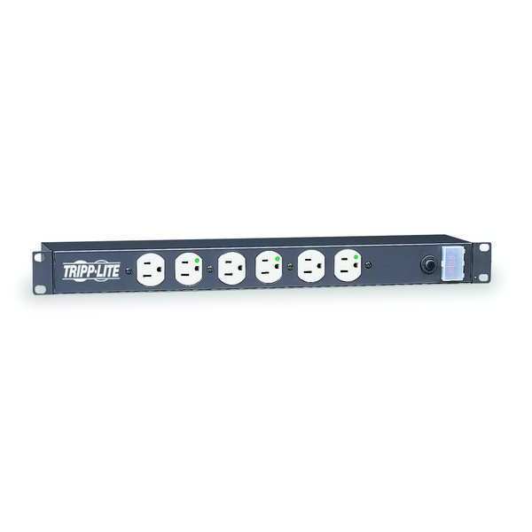 PDU, 120V, 12 Outlet, 15 ft., Black