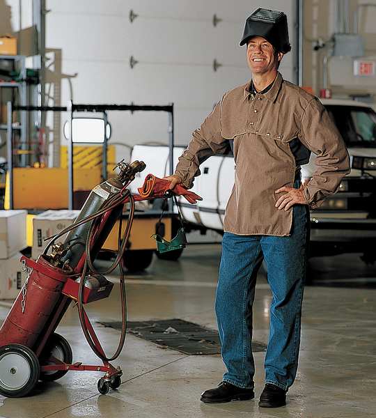 Welding Half Jacket, L, 30