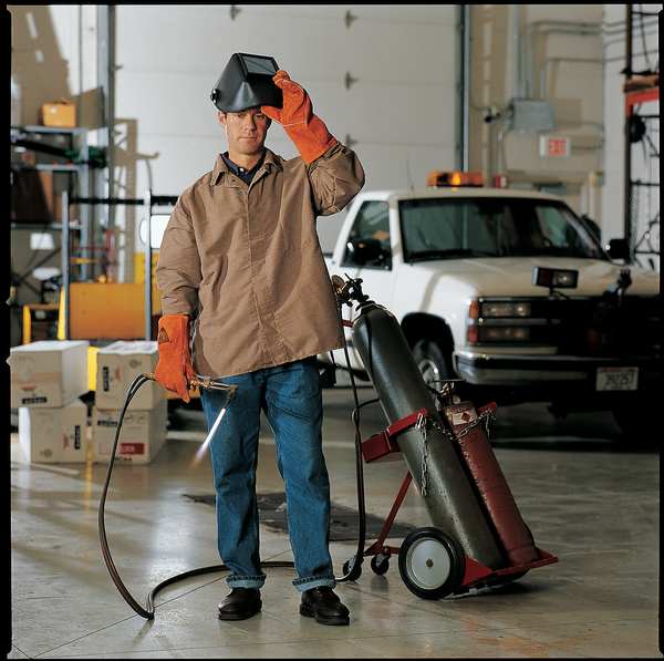 Welding Half Jacket, L, 30