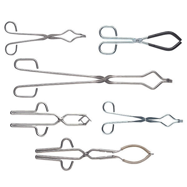Tongs, Beaker, 50 to 150mL, 9-1/2 in. L