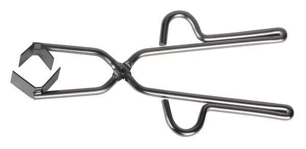 Tongs, Flask, 9 In. Long