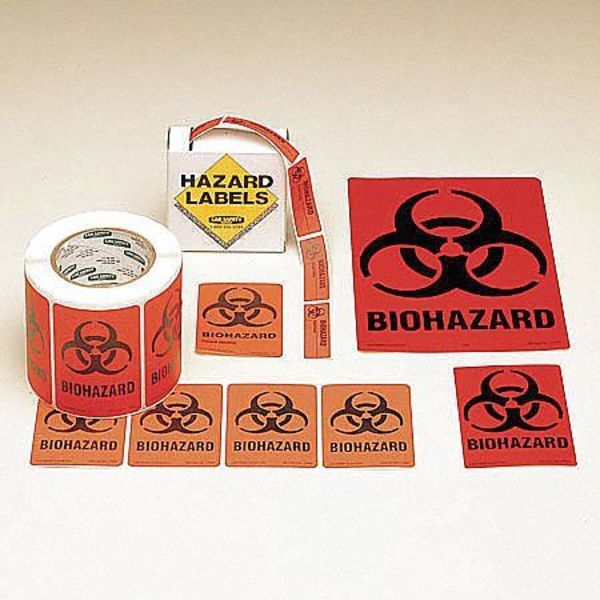 Warning Label, 4 In. H, 2-7/8 In. W, PK500