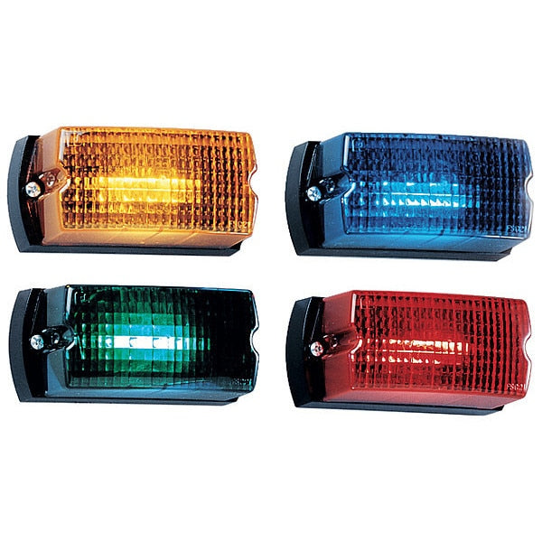 Low Profile Warning Light, Strobe, Green