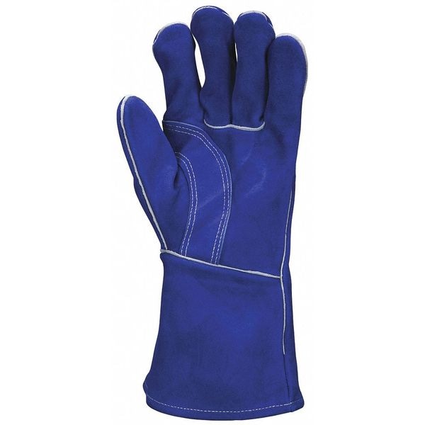 Stick Left Hand Only Welding Glove, Cowhide Palm, XL