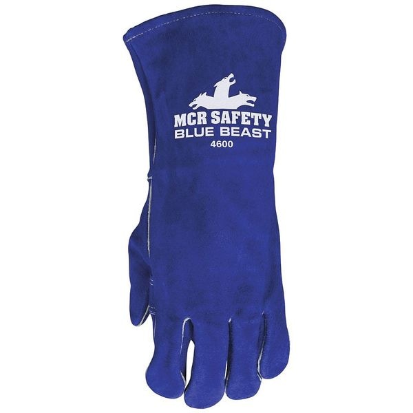Stick Left Hand Only Welding Glove, Cowhide Palm, XL