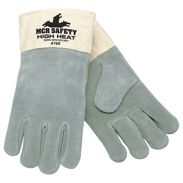 Welding Gloves, Cowhide Palm, XL, PR