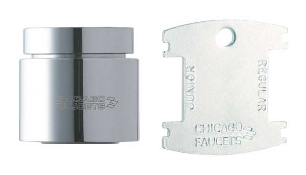 Aerated Outlet, Fits Brand Chicago Faucets Chrome
