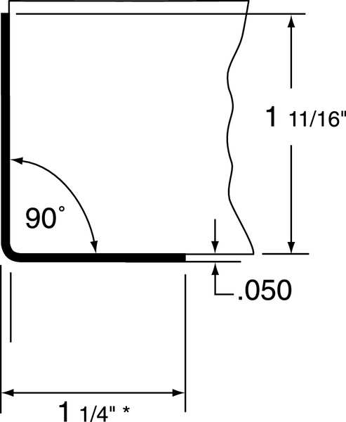 Door Edge Guard, 1-3/4