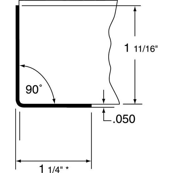 Door Edge Guard, 1-3/4