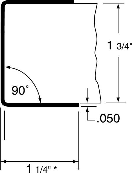 Door Edge Guard, 1-3/4