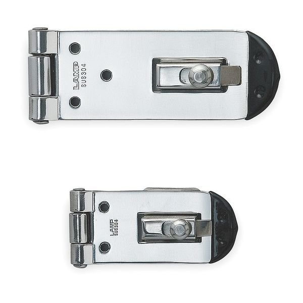 Hasp, Fixed, 304 Stainless Steel, Polished