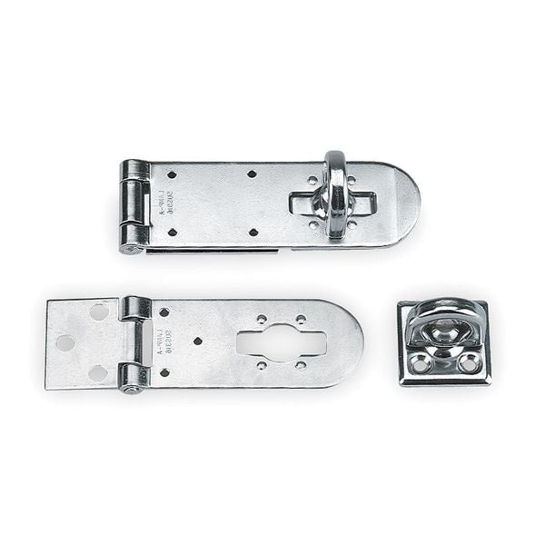 Hasp, Rotating Eye, 316 Stainless Steel