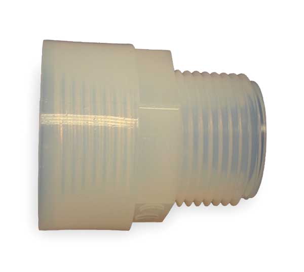 Bushing, 3/4 x 1/2 In, NPT, PFA