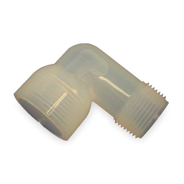 Street Elbow, 1/4 In, NPT, PFA