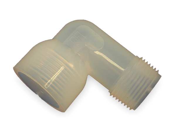Street Elbow, 3/8 In, NPT, PFA