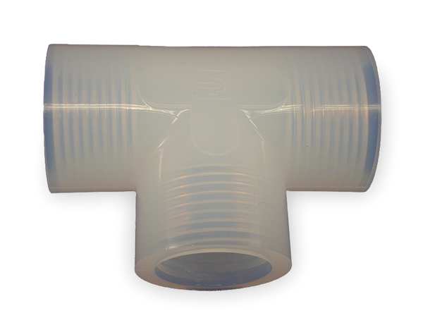 Tee, 1/4 In, NPT, PFA