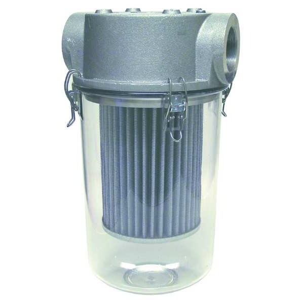 T-Style Inlet Filter, 2 1/2 In FNPT