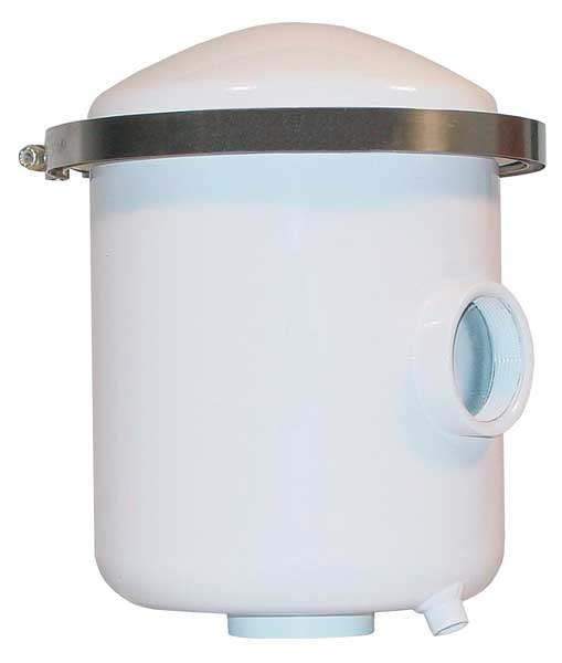 Pneumatic Oil Filter, 2 In. FNPT, 125 cfm