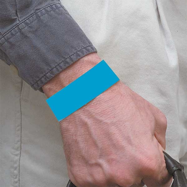 Wristband, Blue, Numbered, PK500