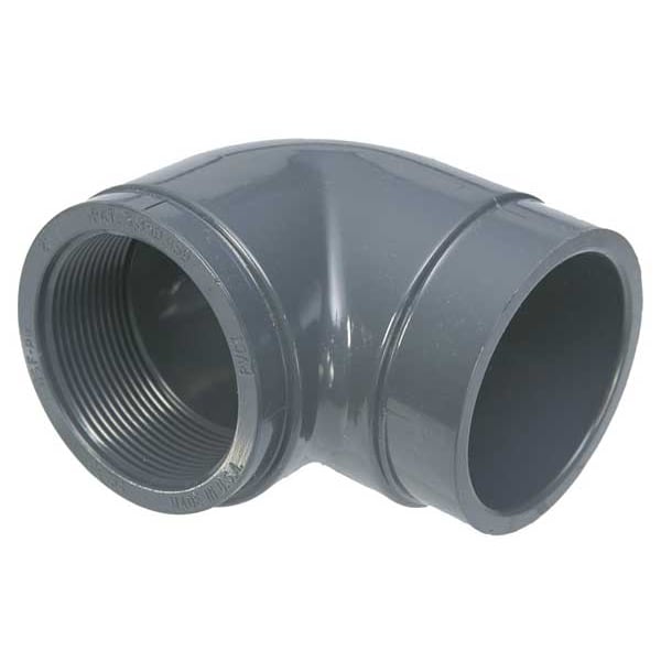 CPVC Elbow, 90 Degrees, Schedule 80, 1/2