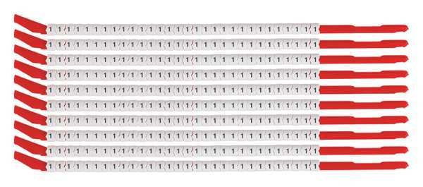 Wire Marker Wand, Preprinted, Sleeve, PK10, SCN10-1
