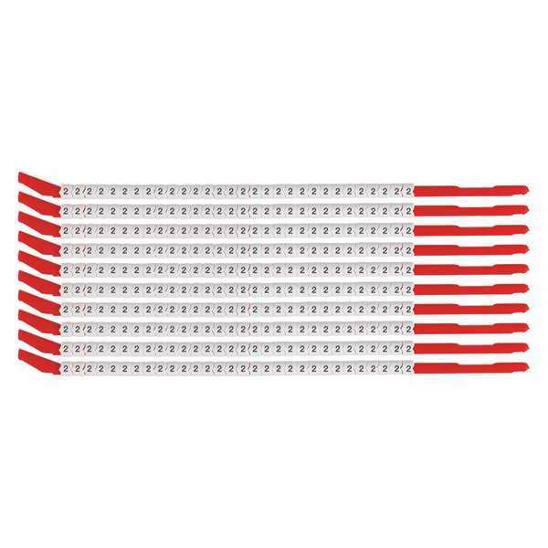 Wire Marker Wand, Preprinted, Sleeve, PK10, SCN10-2