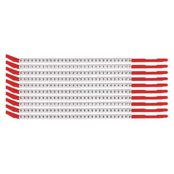 Wire Marker Wand, Preprinted, Sleeve, PK10, SCNC-10