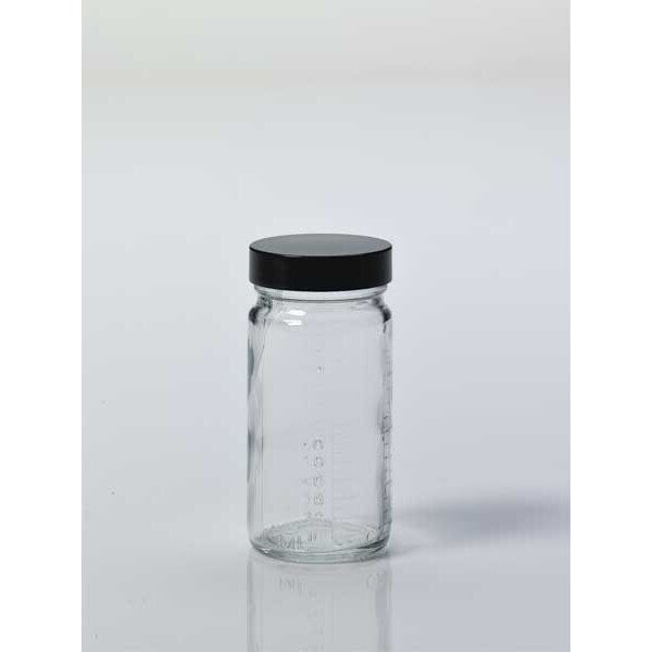 Round Grad Beaker w/ Cap 30mL, PK48