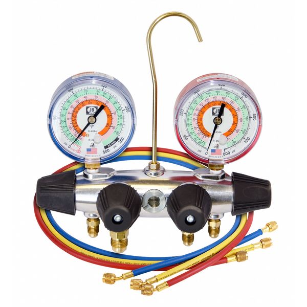 Manifold Gauge, 4-Valve