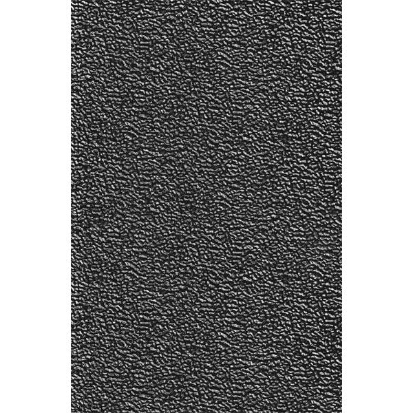 Antifatigue Runner, Black, 60 ft. L x 4 ft. W, PVC Foam, Pebble Surface Pattern, 3/8