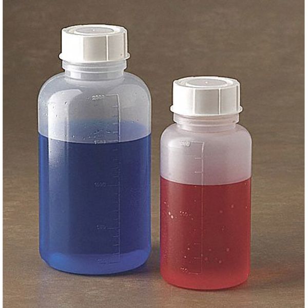 Bottle Wide Mouth Grad 1000 mL, PK5